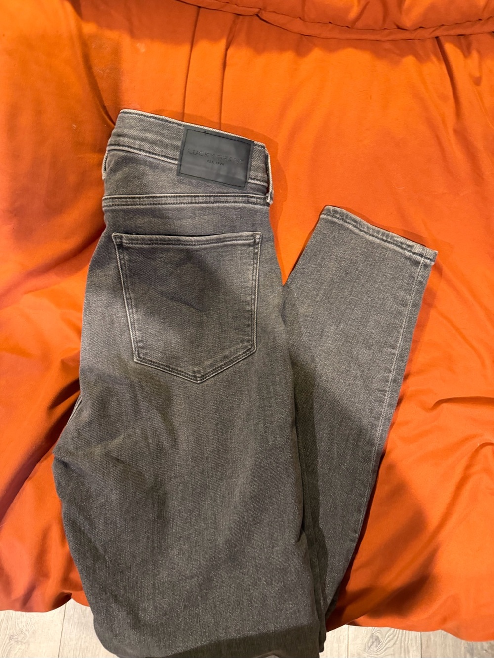 Lucky Brand Grey Slim Straight Jeans